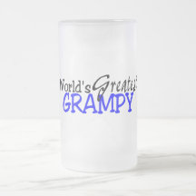 Worlds Greatest Grampy Blue Black Mugs