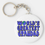 World's Greatest    Grandad Key Chain