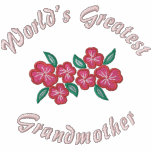 World's Greatest Grandmother embroidered shirts