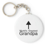Worlds Greatest Grandpa Arrow Key Chain