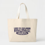 World's Greatest Grandpa Canvas Bag