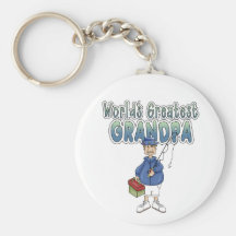 World's Greatest Grandpa Key Chain