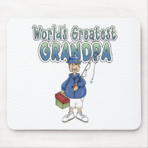 World's Greatest Grandpa Mousemat