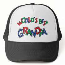 World's Greatest Grandpa T-Shirt Mesh Hat