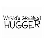 Worlds Greatest Hugger Post Cards