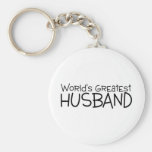 Worlds Greatest Husband Keychain