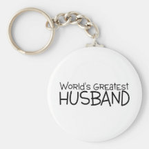 Worlds Greatest Husband Keychain