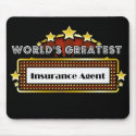 World's Greatest Insurance Agent mousepads