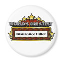 World's Greatest Insurance Biller magnets