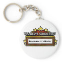 World's Greatest Insurance Collector keychains