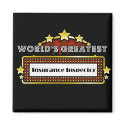 World's Greatest Insurance Inspector magnets