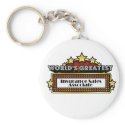 World's Greatest Insurance Sales Associate keychains