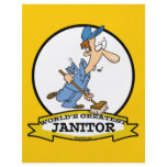 WORLDS GREATEST JANITOR CARTOON flyers