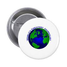 World's greatest Journalist Buttons