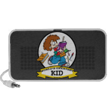 WORLDS GREATEST KID CARTOON iPhone SPEAKER