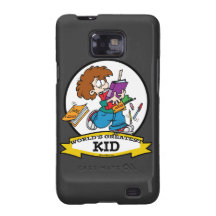 WORLDS GREATEST KID CARTOON SAMSUNG GALAXY S CASES