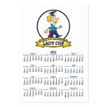 WORLDS GREATEST LADY COP CARTOON business cards