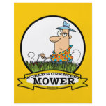 WORLDS GREATEST LAWN MOWER MEN CARTOON flyers