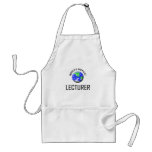 World's Greatest Lecturer aprons