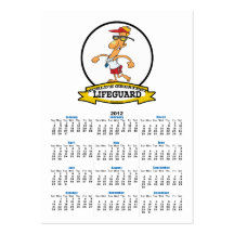 WORLDS GREATEST LIFEGUARD MEN CARTOON BUSINESS CARD TEMPLATES