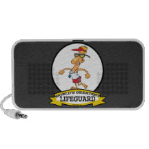 WORLDS GREATEST LIFEGUARD MEN CARTOON SPEAKERS