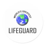 World's Greatest Lifeguard stickers