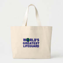 World's Greatest Lifeguard Tote Bags
