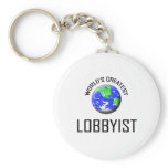 World's Greatest Lobbyist keychains