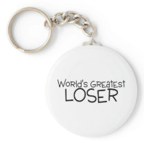 Worlds Greatest Loser Key Chains