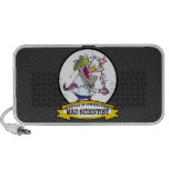 WORLDS GREATEST MAD SCIENTIST MEN CARTOON iPhone SPEAKER