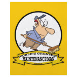 WORLDS GREATEST MAINTENANCE MAN CARTOON flyers