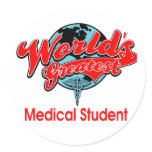 World's Greatest Medical Student Stickers