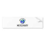 World's Greatest Mercenary bumper stickers
