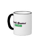 World's Greatest Mimi (Green) mugs