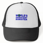 World's Greatest Minister hats