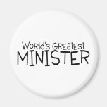 Worlds Greatest Minister Magnets
