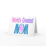 World's Greatest Mum cards