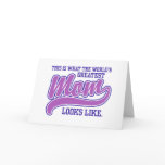 World's Greatest Mum cards