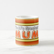 World's Greatest Mum Coffee Mug