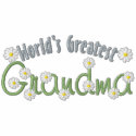 World's Greatest Mum embroidered shirts
