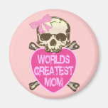 World's Greatest Mum Gothic Fridge Magnet