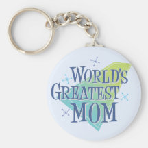 World's Greatest Mum Keychain