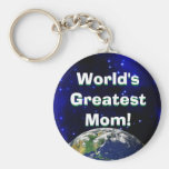 World's Greatest Mum! Keychain