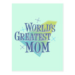 World's Greatest Mum Postcard