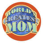 Worlds Greatest Mum stickers