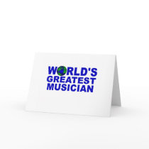 World's Greatest Musician cards