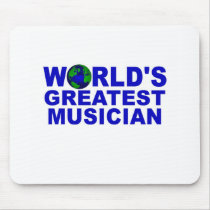 World's Greatest Musician mousepads