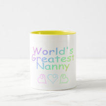 Worlds Greatest Nanny Mug