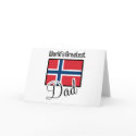 World's Greatest Norway Dad cards