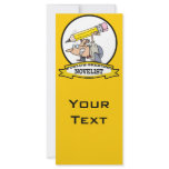 WORLDS GREATEST NOVELIST MEN CARTOON rack cards